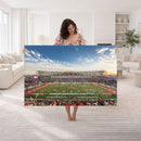 Framed Houston Cougars Football Team Print - Houston TDECU
