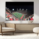 Houston Cougars Football Team Print - Houston TDECU Stadium