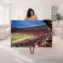 Wisconsin Badgers Football Team Print - Madison Camp Randall