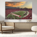 Camp Randall Stadium Wisconsin Badgers Large Wall Art Canvas