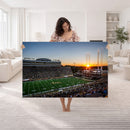 Demon Deacons Football Team Print Canvas- Winston-Salem