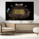 Wake Forest University Demon Deacons Canvas Printi, Football