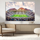 Brigham Young University Cougars Football Team Print - Provo by MyGreatCanvas | Canvas Wall Art Prints | Photo Prints & Wall Decor