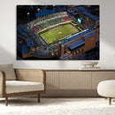 University of North Texas Mean Green Football Artwork,