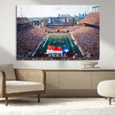University of Texas Longhorns Football Team Canvas Print -
