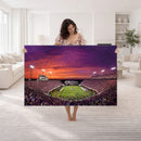 East Carolina University Pirates Football Print Canvas-