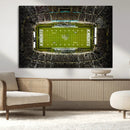 UCF Knights Football Team Print - Orlando FBC Mortgage by MyGreatCanvas | Canvas Wall Art Prints | Photo Prints & Wall Decor