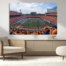 University of Illinois Fighting Illini Football Team Print by MyGreatCanvas | Canvas Wall Art Prints | Photo Prints & Wall Decor