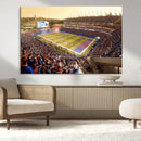 University of Kansas Jayhawks Football Team Print - Lawrence by MyGreatCanvas | Canvas Wall Art Prints | Photo Prints & Wall Decor