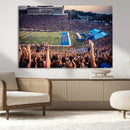 University of Kansas Jayhawks Football Team Art Print - by MyGreatCanvas | Canvas Wall Art Prints | Photo Prints & Wall Decor