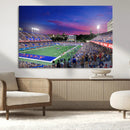 University of Kansas Jayhawks Football Team Print Canvas- by MyGreatCanvas | Canvas Wall Art Prints | Photo Prints & Wall Decor