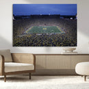 University of Michigan Wolverines Football Team Print - Ann by MyGreatCanvas | Canvas Wall Art Prints | Photo Prints & Wall Decor