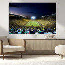 University of Michigan Wolverines Football Team Print - Ann by MyGreatCanvas | Canvas Wall Art Prints | Photo Prints & Wall Decor