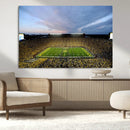 University of Michigan Wolverines Football Team Print - Ann by MyGreatCanvas | Canvas Wall Art Prints | Photo Prints & Wall Decor