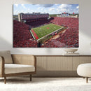 University of Nebraska Cornhuskers Football Team Print - by MyGreatCanvas | Canvas Wall Art Prints | Photo Prints & Wall Decor