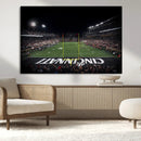 Cincinnati Bearcats Football Team Print - Nippert Stadium