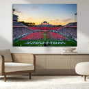 NC State Wolfpack Football Team Print Wall Art - Raleigh