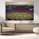 Arizona Wildcats Football Team Print - Tucson Arizona by MyGreatCanvas | Canvas Wall Art Prints | Photo Prints & Wall Decor