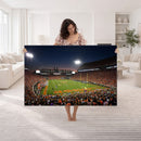 Clemson University Tigers Art Print, Football Team Print -