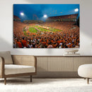 Clemson University Tigers Football Team Print - Clemson