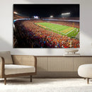 Iowa State University Cyclones Canvas Print, Football Team