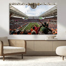 Miami Hurricanes Football Team Wall Art Print - Miami Hard