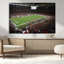 Miami Hurricanes Football Team Print Canvas- Miami Hard Rock