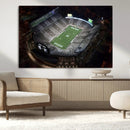 Michigan State Spartans Football Team Print - East Lansing