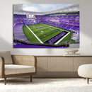 Northwestern University Wildcats Football Team Print - by MyGreatCanvas | Canvas Wall Art Prints | Photo Prints & Wall Decor