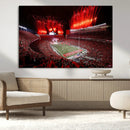 Ohio State University Buckeyes Football Team Print - by MyGreatCanvas | Canvas Wall Art Prints | Photo Prints & Wall Decor