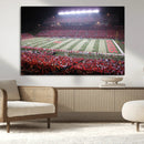 Rutgers University Scarlet Knights Football Team Print - by MyGreatCanvas | Canvas Wall Art Prints | Photo Prints & Wall Decor