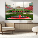 Texas Tech Red Raiders Football Team Print - Lubbock Jones