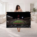 Framed Texas Tech Red Raiders Stadium Canvas, Texas Tech Red