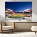 Rutgers Scarlet Knights Football Team Print - Piscataway SHI by MyGreatCanvas | Canvas Wall Art Prints | Photo Prints & Wall Decor