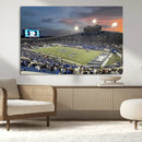 Memphis Tigers Football Team Print - Memphis Simmons Bank