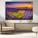 The Louisiana State University Tigers Football Team Print - by MyGreatCanvas | Canvas Wall Art Prints | Photo Prints & Wall Decor