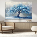 Abstract Blue Tree Art Canvas Print, Majestic Tree Wall Art by MyGreatCanvas | Canvas Wall Art Prints | Photo Prints & Wall Decor