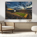 University of Wyoming Cowboys Football Team Print - Laramie by MyGreatCanvas | Canvas Wall Art Prints | Photo Prints & Wall Decor