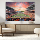 Oregon State Beavers Football Team Print - Corvallis Reser by MyGreatCanvas | Canvas Wall Art Prints | Photo Prints & Wall Decor