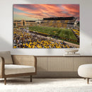 University of Wyoming Cowboys Football Team Print - Laramie by MyGreatCanvas | Canvas Wall Art Prints | Photo Prints & Wall Decor