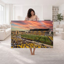 University of Wyoming Cowboys Football Team Print - Laramie