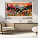 Yayoi 1986 Wall Art Print – Vibrant Sabi Sabi Japanese