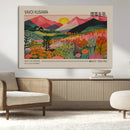 Yayoi Kusama 1986 Wall Art Print – Wabi Sabi Japanese