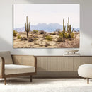 Desert Cactus Canvas Wall Art – Serene Southwestern Arizona by MyGreatCanvas | Canvas Wall Art Prints | Photo Prints & Wall Decor