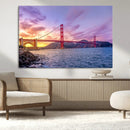 Golden Gate Bridge Wall Art Canvas Print – Framed San by MyGreatCanvas | Canvas Wall Art Prints | Photo Prints & Wall Decor