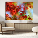 Red Leaves Autumn Forest Wall Art Canvas, Red Leaves Autumn by MyGreatCanvas | Canvas Wall Art Prints | Photo Prints & Wall Decor