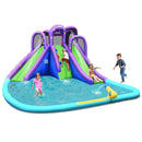 Inflatable Water and Sand Park Mighty Bounce House with Large Pool by LJGDeals