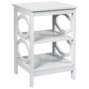 3-tier Nightstand Sofa Side End Accent Table-Black by LJGDeals