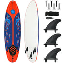 6 Feet Surfboard with 3 Detachable Fins by LJGDeals
