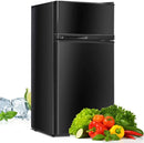 2 Doors Cold-rolled Sheet Compact Refrigerator by LJGDeals
